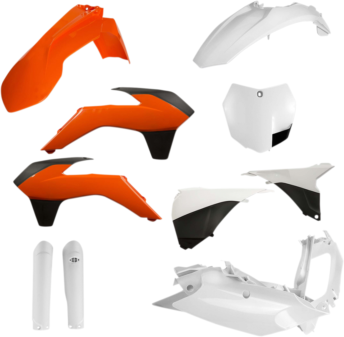 ACERBIS Full Body Kit - '16 OEM Orange/White/Black / KTM / SX/XC '15-'16 1403-1735