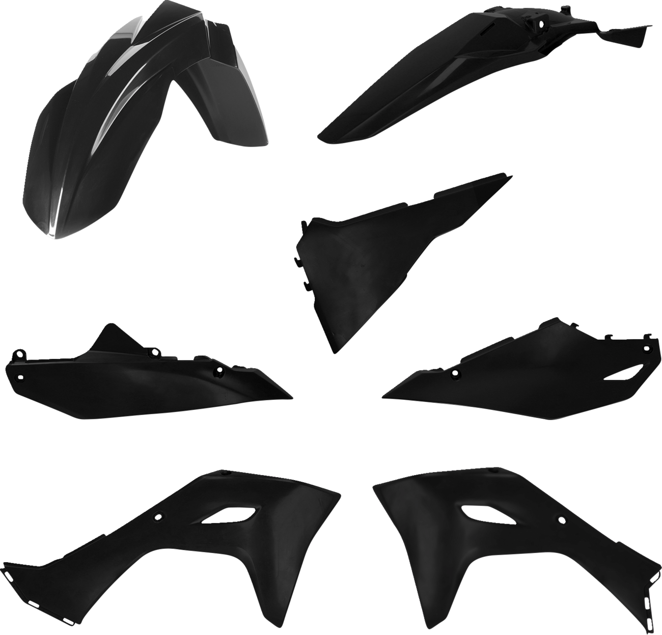 ACERBIS Full Body Kit - Black / Kawasaki / KX '24-'25 1403-4046
