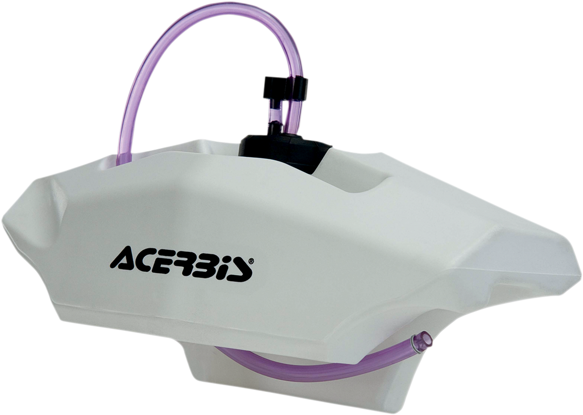 ACERBIS Handlebar Auxiliary Gas Tank - 0.6 Gallon / White 0701-0709