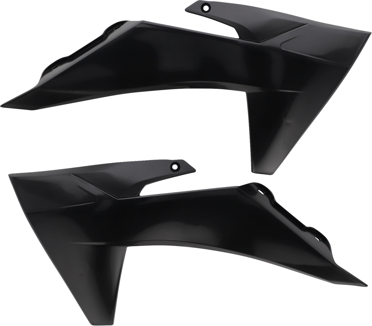 ACERBIS Radiator Shrouds - Black / KTM '23-'25 0520-4189