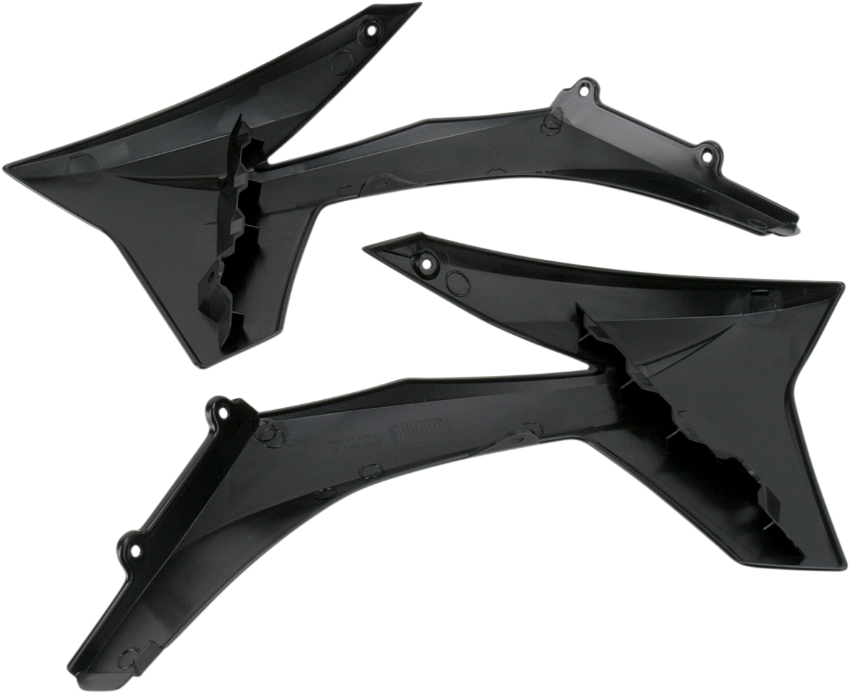 ACERBIS Radiator Shrouds - Black / KTM / EX/SX/XC '11-'13 0520-0946