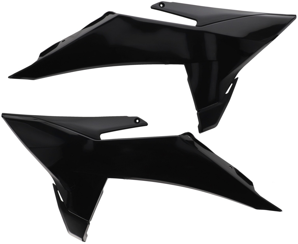 ACERBIS Radiator Shrouds - Black / KTM / SX/XC '25 0520-4185