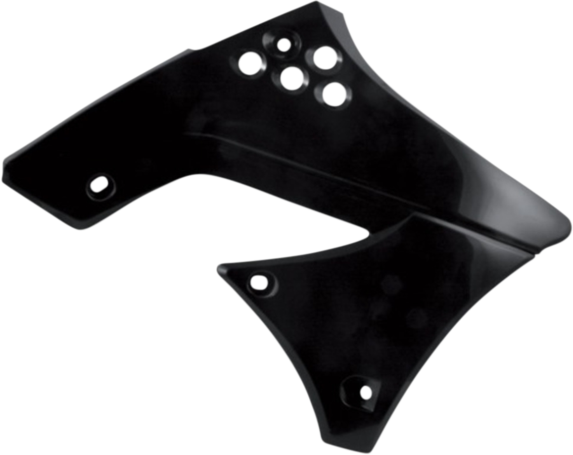 ACERBIS Radiator Shrouds - Black / Kawasaki / KX '06-'08 0520-1487