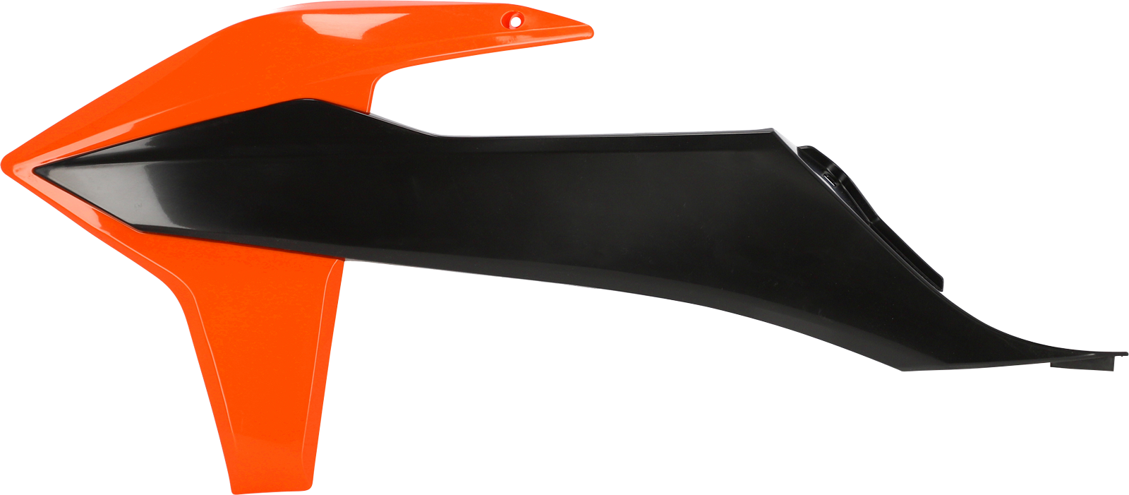 ACERBIS Radiator Shrouds - Black/Orange OEM '16 / KTM / EX/SX/XC '19-'23 0520-3053