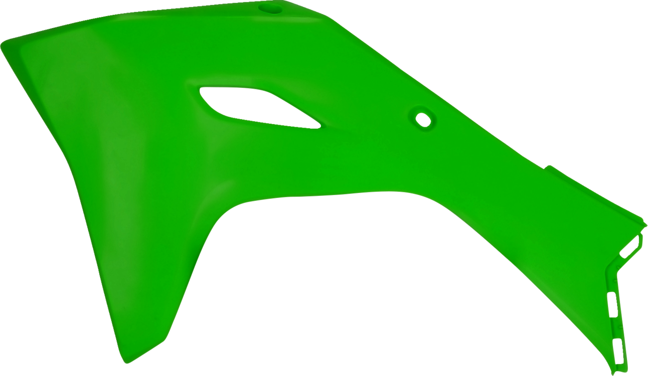ACERBIS Radiator Shrouds - Green / Kawasaki / KX '24-'25 0520-4010