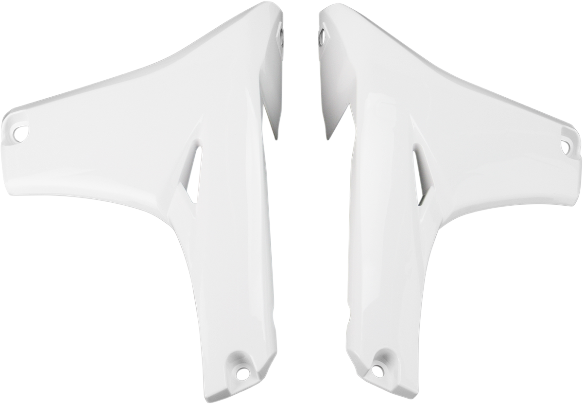 ACERBIS Radiator Shrouds - Lower / White / Yamaha / YZ '10-'13 0520-0830