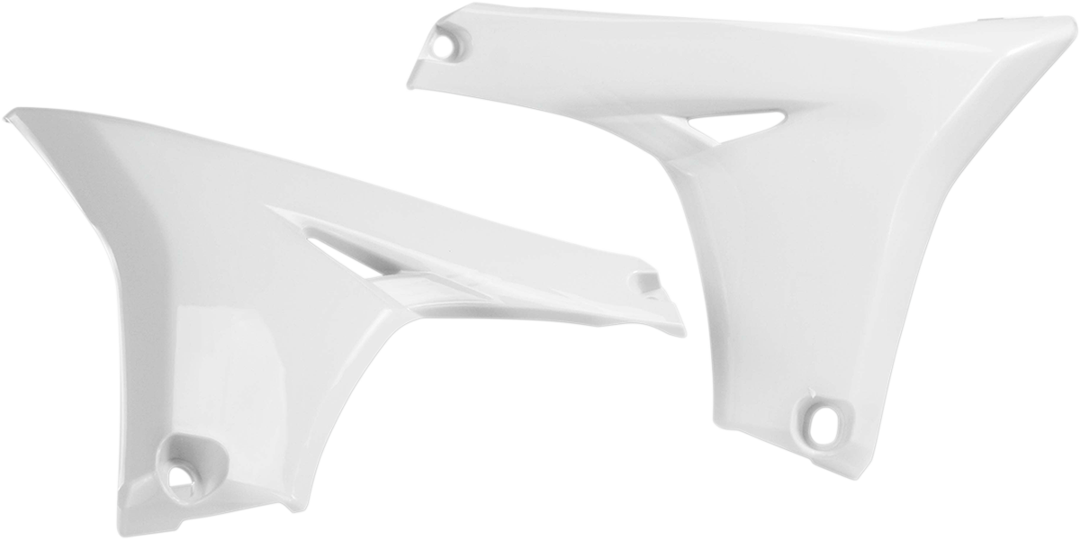 ACERBIS Radiator Shrouds - Lower / White / Yamaha / YZ/WR '14-'19 0520-1259
