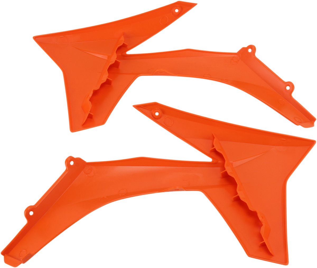ACERBIS Radiator Shrouds - Orange / KTM / EX/SX/XC '11-'13 0520-0948