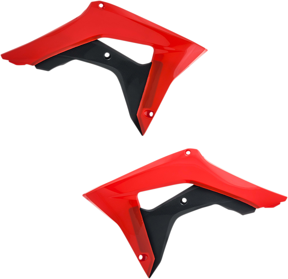 ACERBIS Radiator Shrouds - Red/Black / Honda / CRF '17-'21 0520-1918