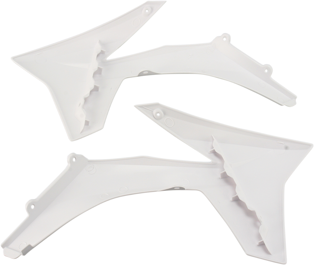 ACERBIS Radiator Shrouds - White / KTM / EX/SX/XC '11-'13 0520-0947