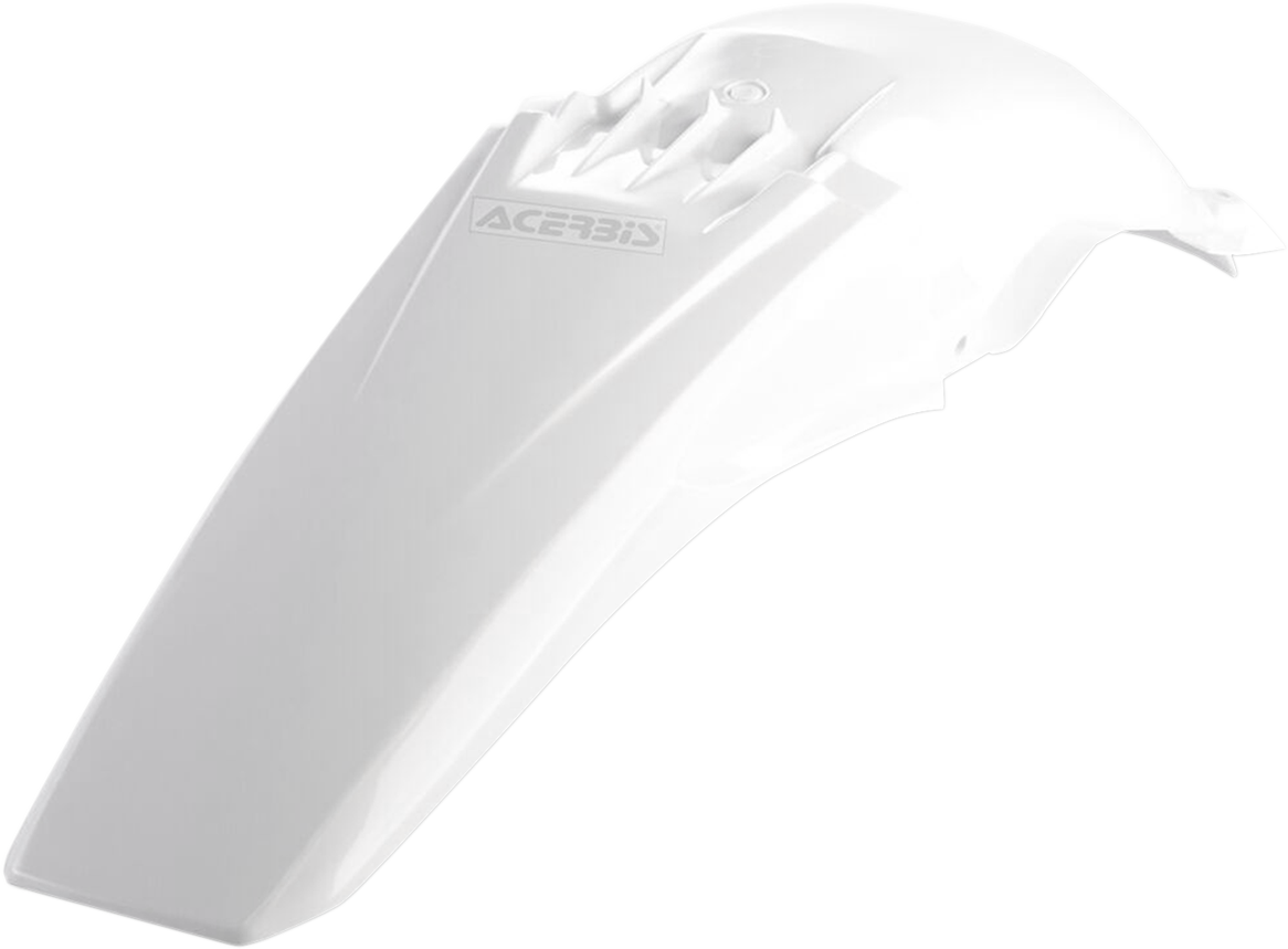 ACERBIS Rear Fender - White / Yamaha '01-'02 15-8333-06