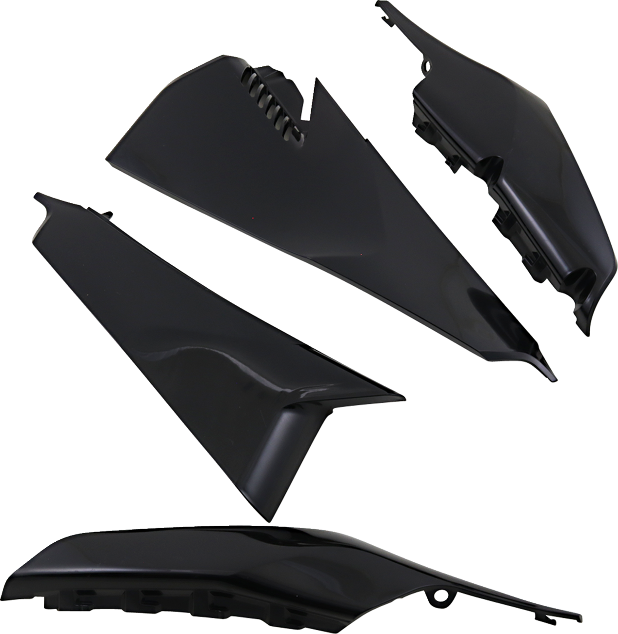 ACERBIS Side Panel - Vented / Black / Husqvarna '19-'23 0520-3011