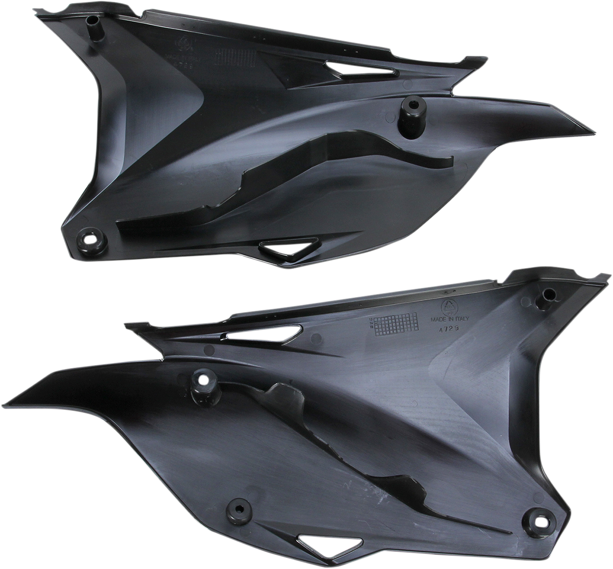 ACERBIS Side Panels - Black / Kawasaki / KX '14-'25 0520-1263