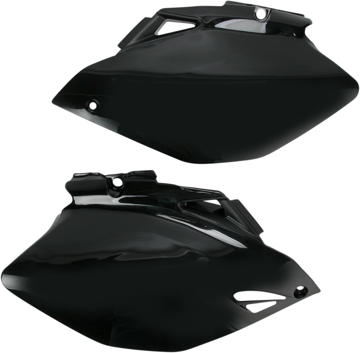 ACERBIS Side Panels - Black / Yamaha / YZ '06-'09 0520-0370