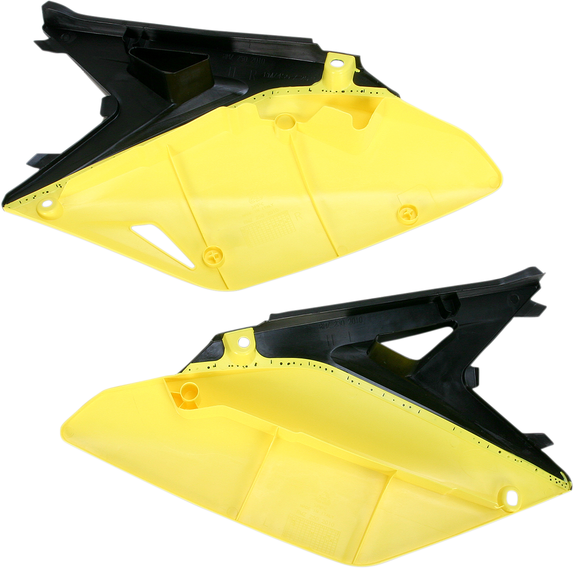 ACERBIS Side Panels - Black/Yellow OEM '14-'16 / Suzuki / RMZ '10-'18 0520-1265