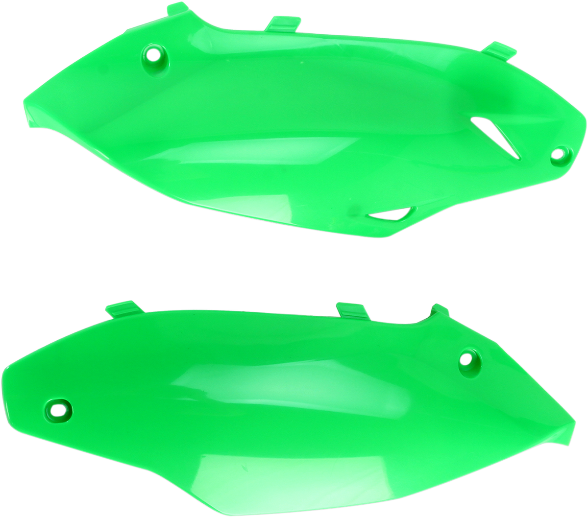 ACERBIS Side Panels - Fluorescent Green / Kawasaki / KX '12-'16 0520-1384