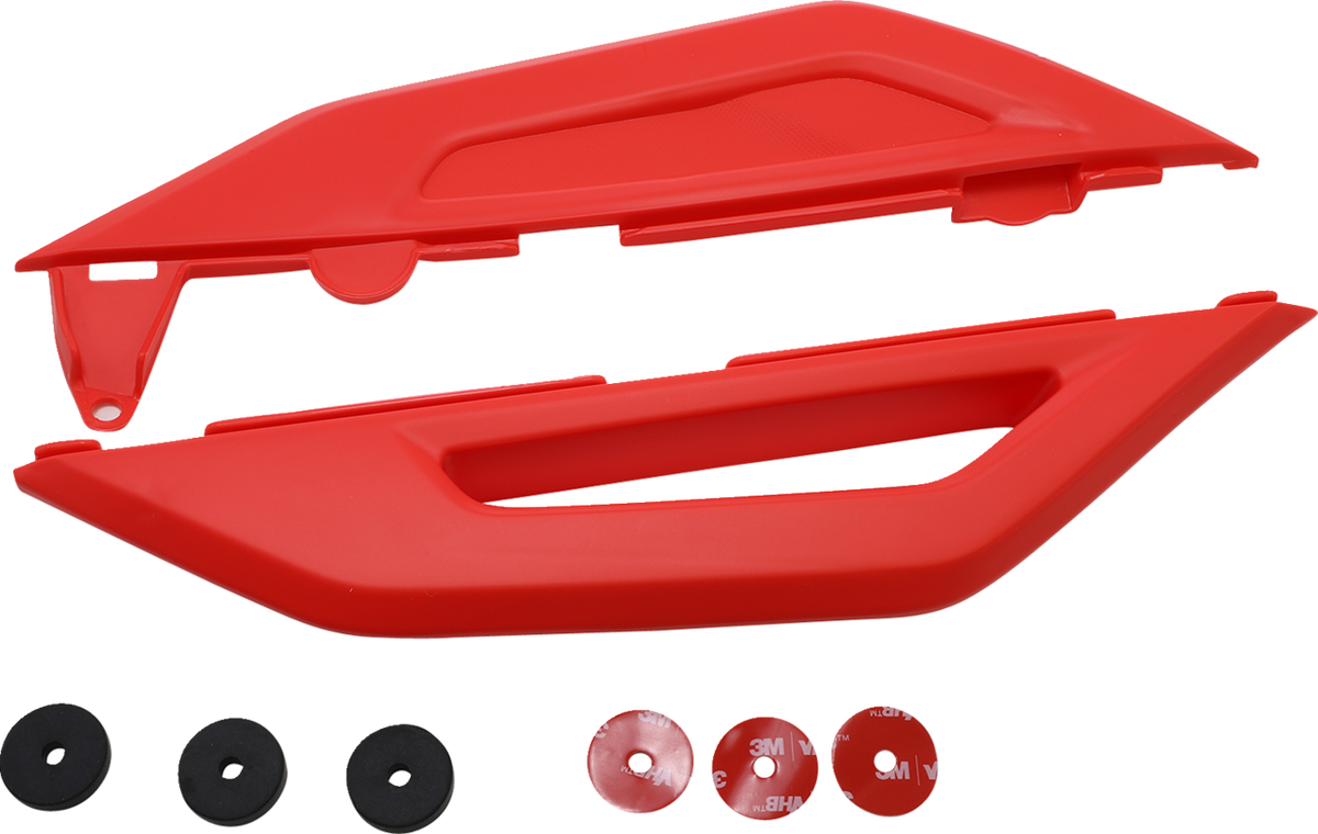 ACERBIS Side Panels - Lower / Red / Honda / CRF '21-'24 0520-3152