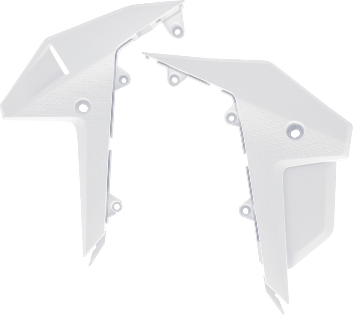 ACERBIS Side Panels - Lower / White / Honda 0506-2350