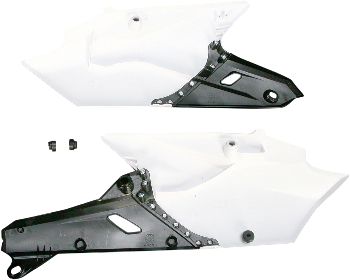 ACERBIS Side Panels - White/Black / Yamaha / YZ/WR '14-'19 0520-1269