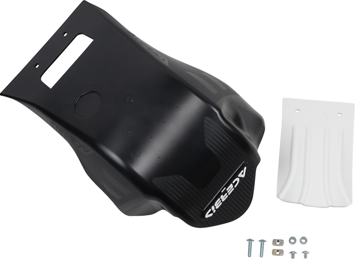 ACERBIS Skid Plate - Black/White / RMZ 250 0506-1366
