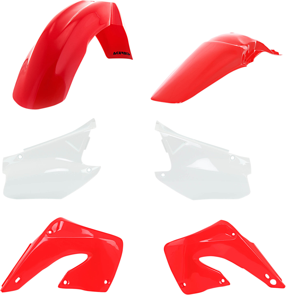 ACERBIS Standard Body Kit - '01 OEM Red/White / Honda / CR '00-'01 1403-1664