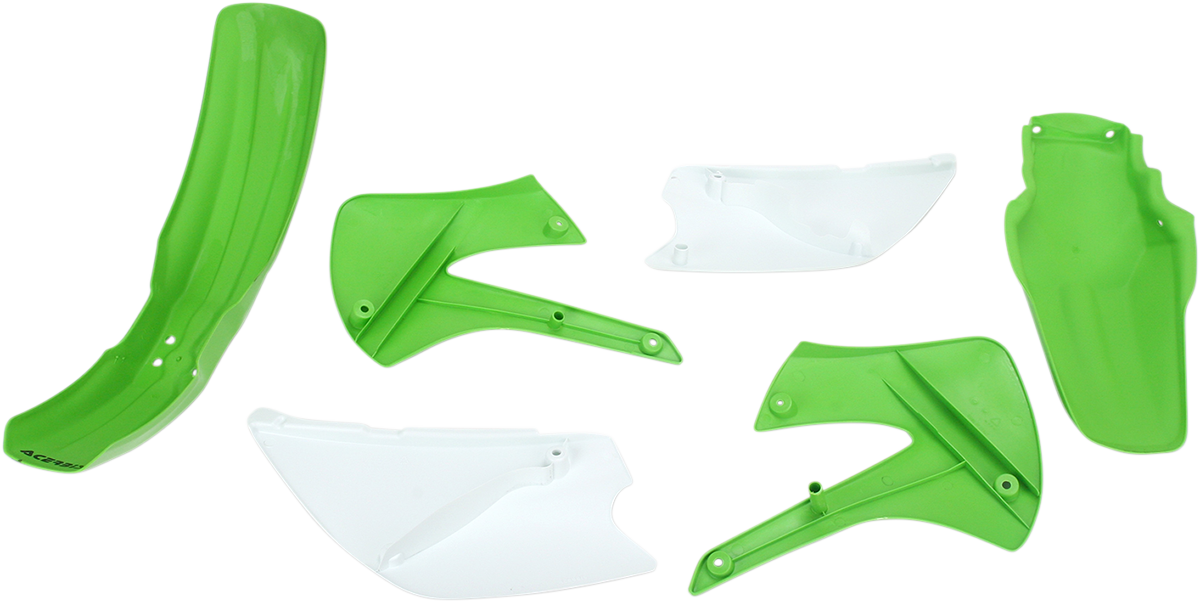 ACERBIS Standard Body Kit - '05 OEM Green/White / KX 85/100 | RM 100 '01-'13 1403-0439