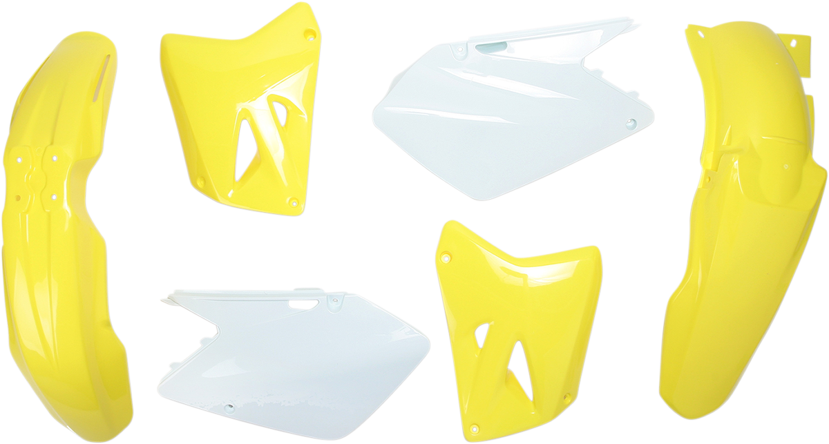 ACERBIS Standard Body Kit - '05 OEM Yellow/White / Suzuki / RM '03-'08 1403-0445
