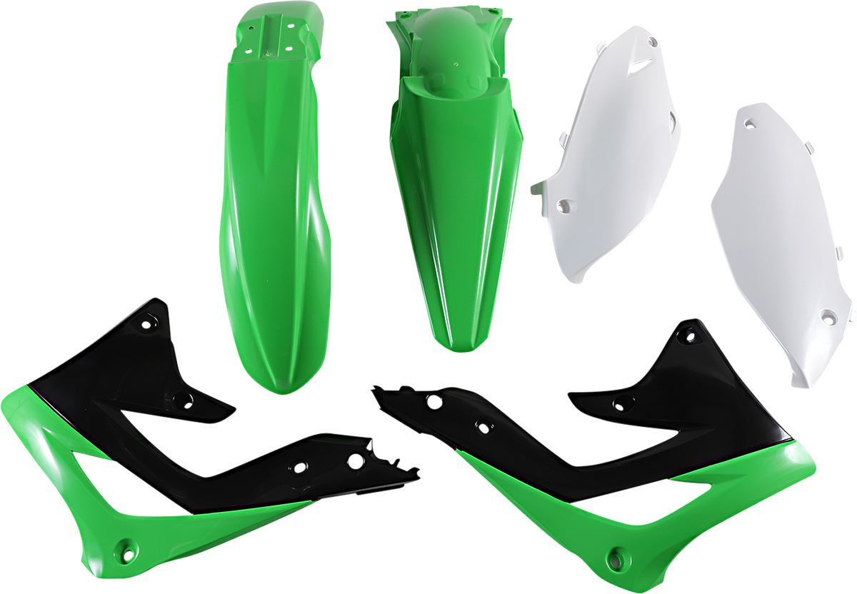 ACERBIS Standard Body Kit - '12 OEM Green/Black/White / Kawasaki / KX '12 1403-0962