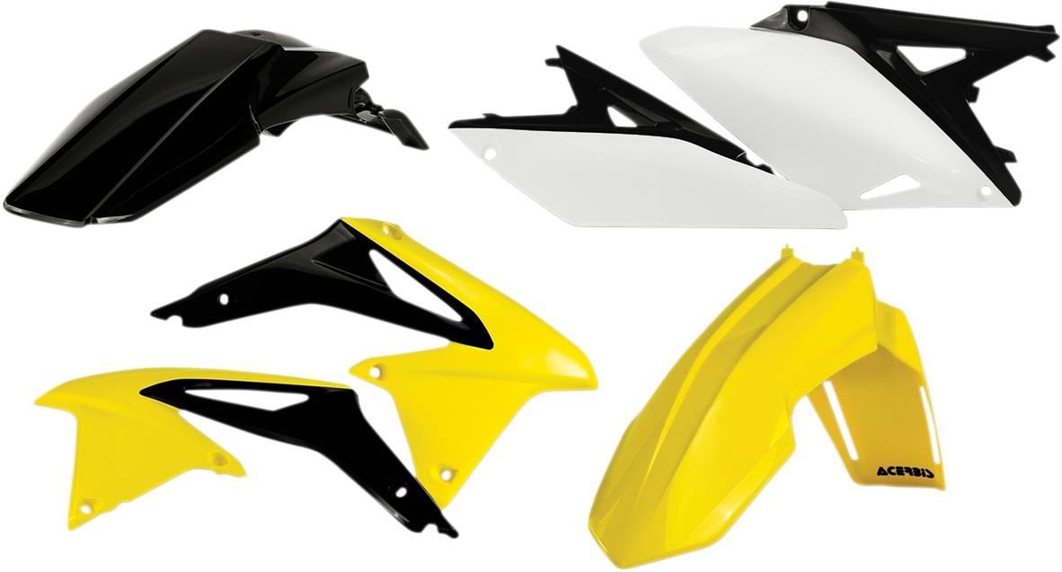 ACERBIS Standard Body Kit - '13 OEM Yellow/Black/White / Suzuki / RMZ '10-'18 1403-1694