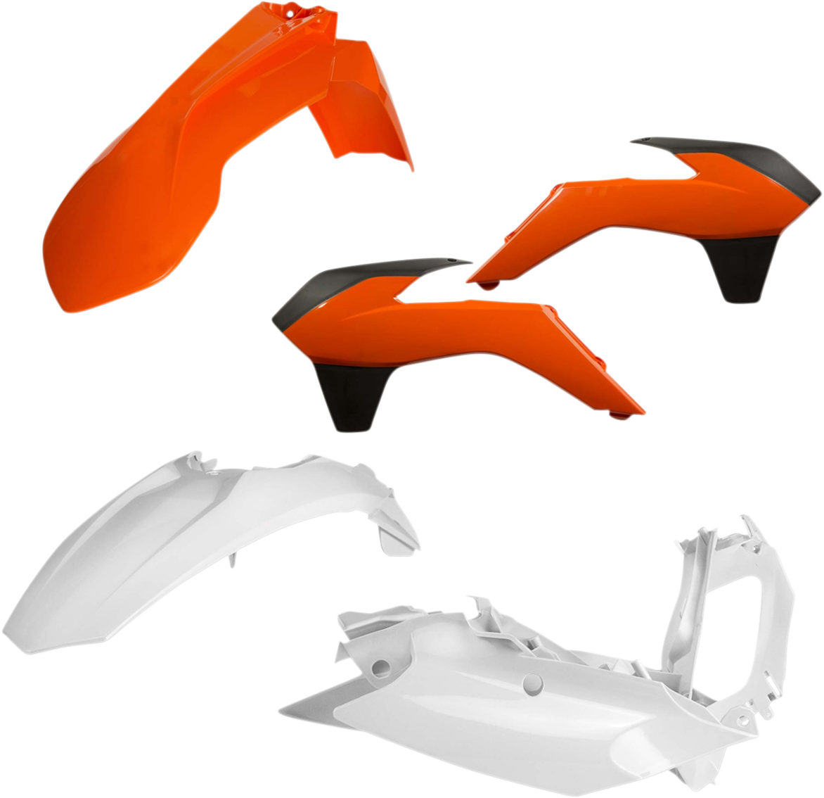 ACERBIS Standard Body Kit - '16 OEM Orange/Black/White / KTM / S/XC '12-'16 1403-1740