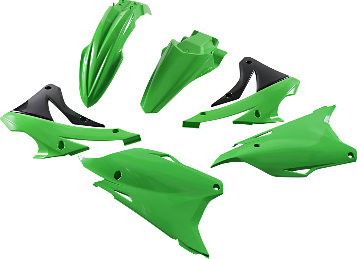 ACERBIS Standard Body Kit - '20 OEM Green/Black / Kawasaki / KX '14-'21 1403-3136