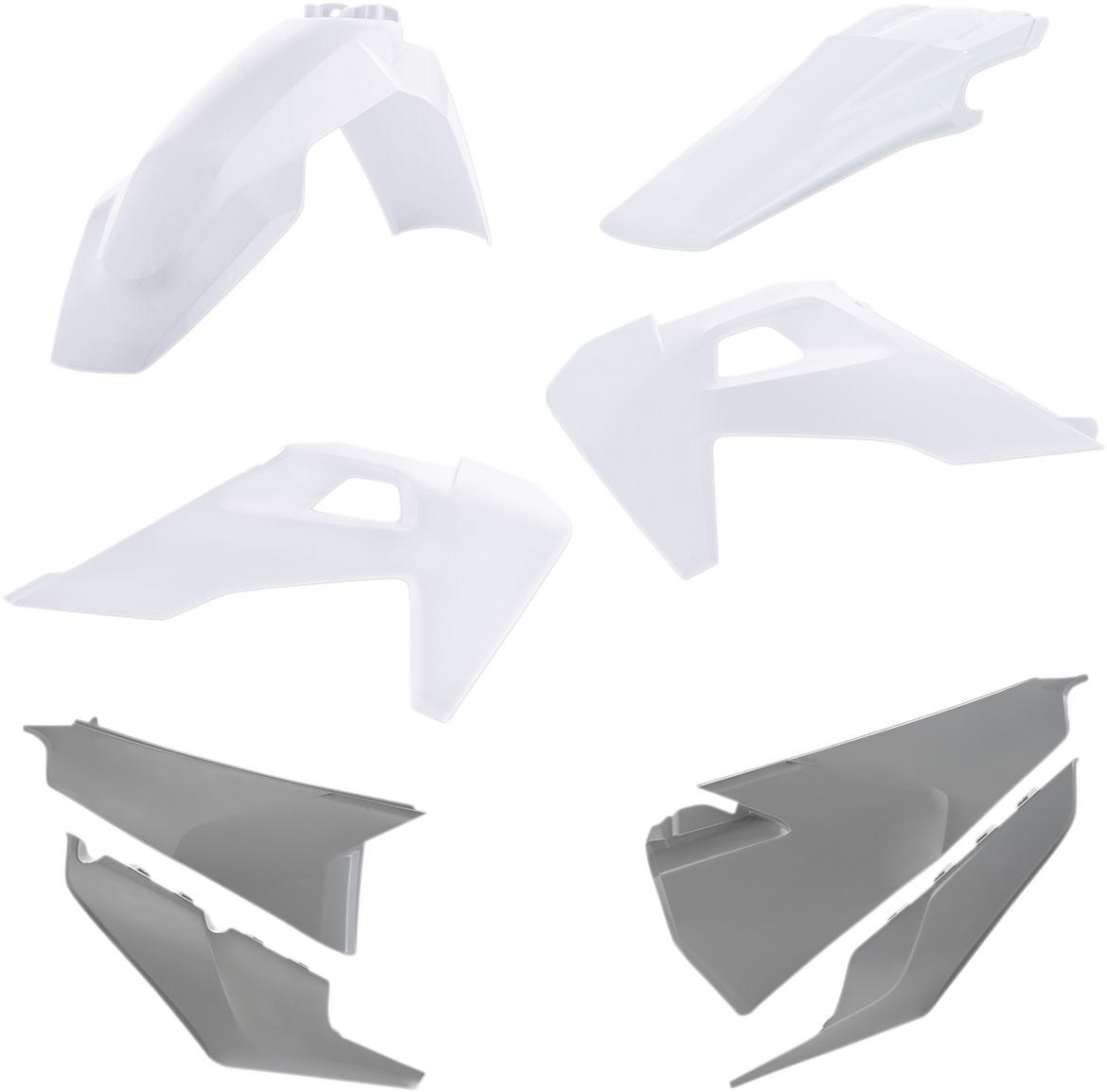 ACERBIS Standard Body Kit - '20 OEM White/Gray / Husqvarna / TE '20-'23 1403-3151
