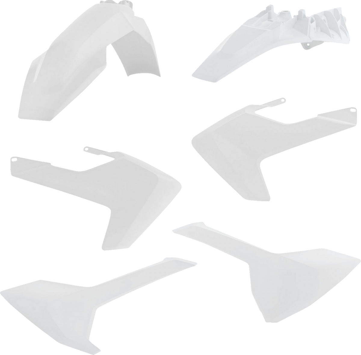 ACERBIS Standard Body Kit - '23-'24 OEM White / Husqvarna / TC '18-'24 1403-4056
