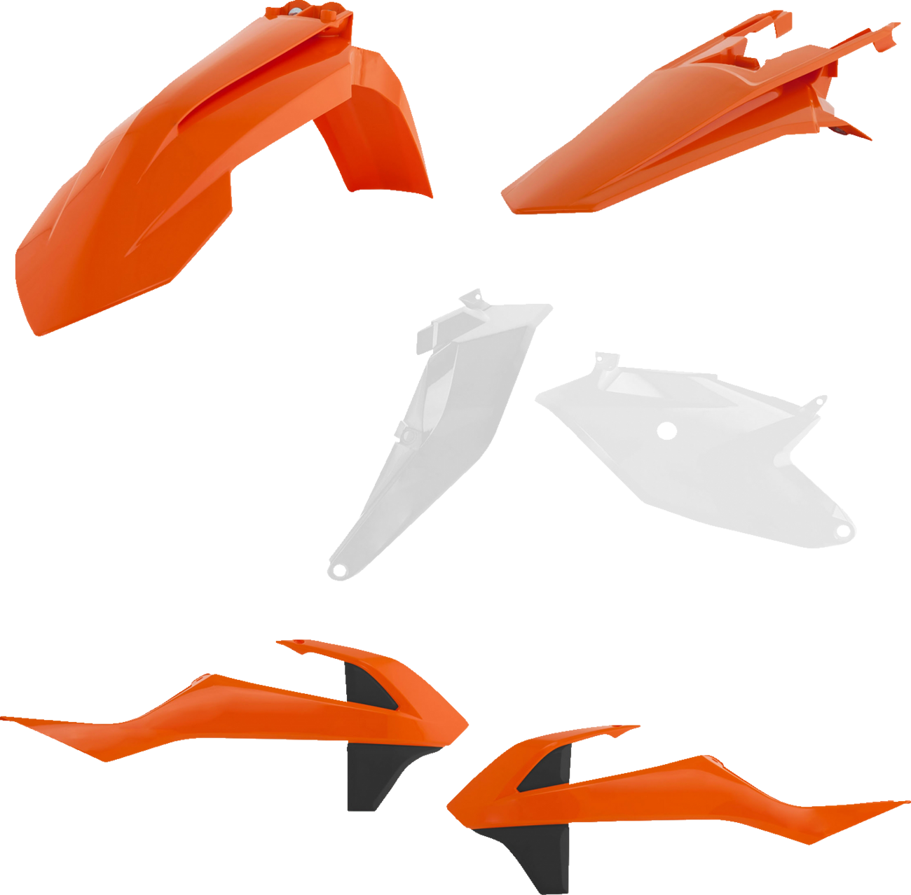ACERBIS Standard Body Kit - '23-'25 OEM Orange/White/Black / Gas Gas | KTM / SX | MC '18-'24 1403-4054