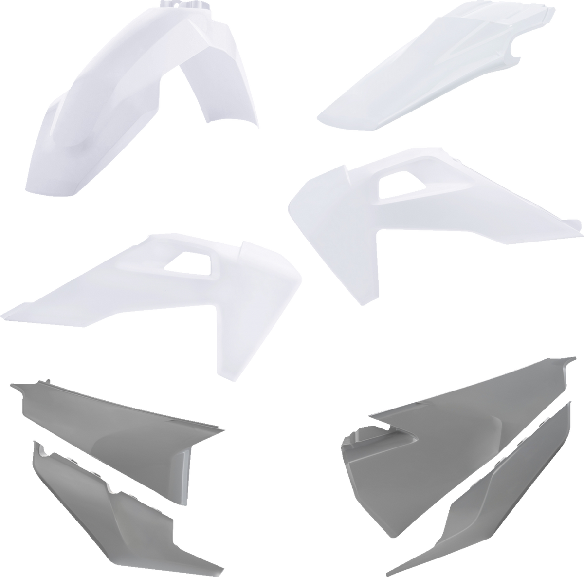 ACERBIS Standard Body Kit - '23 OEM White/Gray / Husqvarna / FE '20-'23 1403-4057