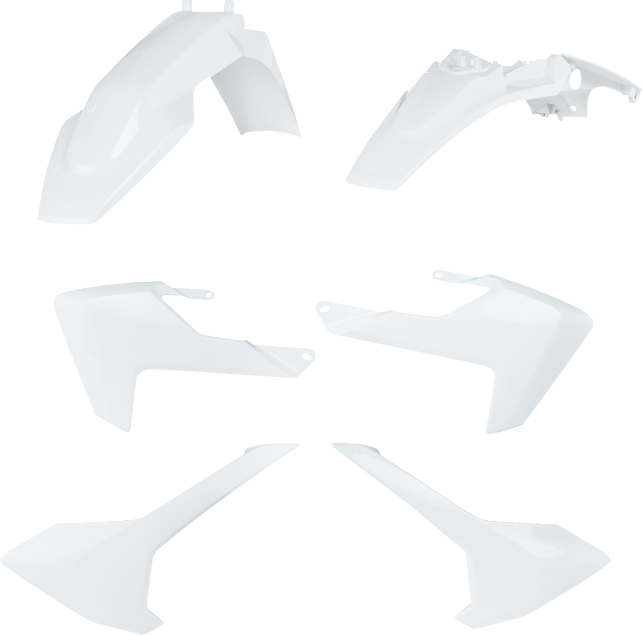 ACERBIS Standard Body Kit - '23 OEM White / Husqvarna / TC '17-'23 1403-4055