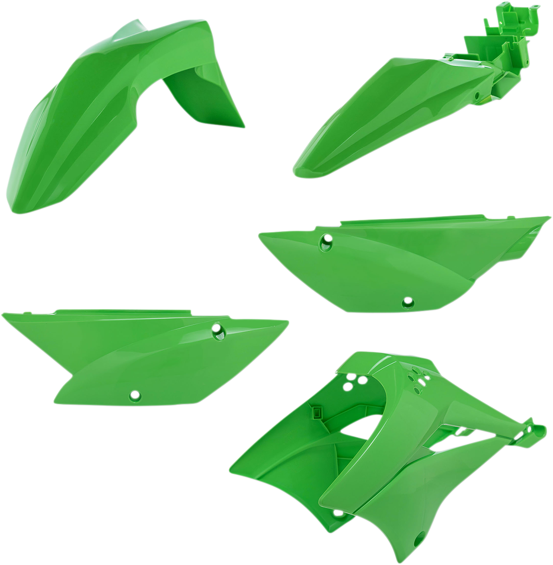 ACERBIS Standard Body Kit - '24-'25 OEM Green / Kawasaki / KLX '10-'20 1403-3131
