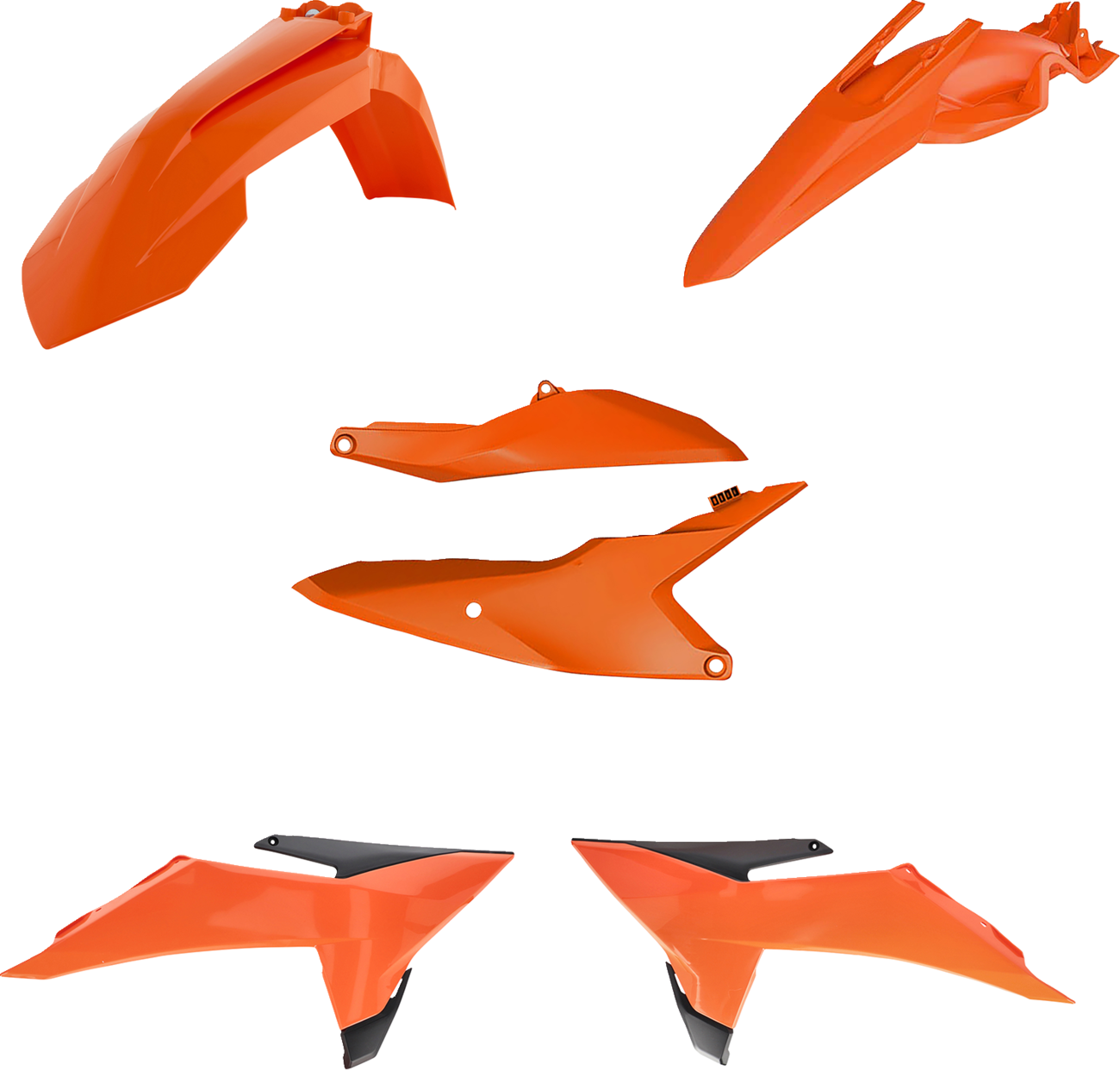 ACERBIS Standard Body Kit - '25 OEM Orange/Black / KTM / SX '25 1403-4461