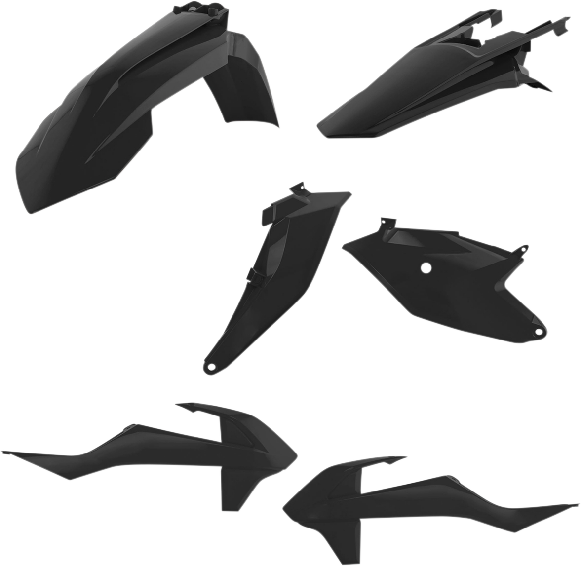 ACERBIS Standard Body Kit - Black / Gas Gas | Husqvarna | KTM 1403-2527