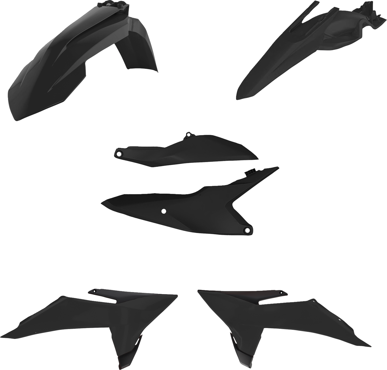 ACERBIS Standard Body Kit - Black / KTM / SX '25 1403-4403