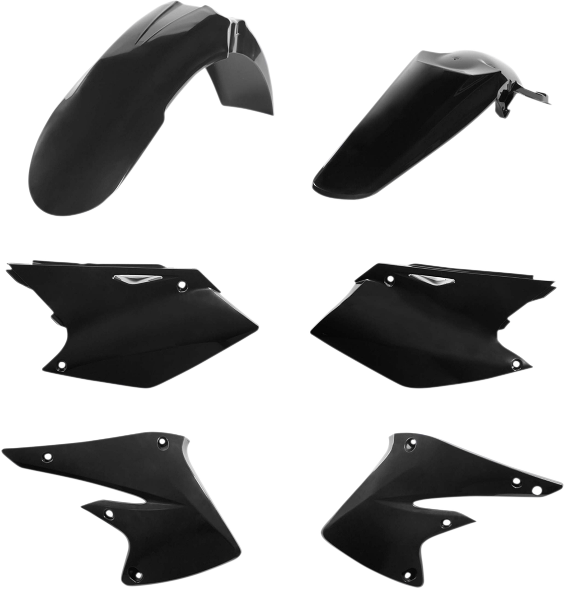 ACERBIS Standard Body Kit - Black / Kawasaki / KX '04-'05 1403-1690