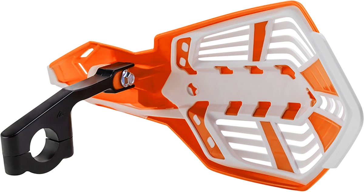 ACERBIS X-Future Handguards - Orange/White 0635-1706