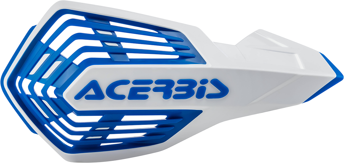 ACERBIS X-Future Handguards - White/Blue 0635-1717