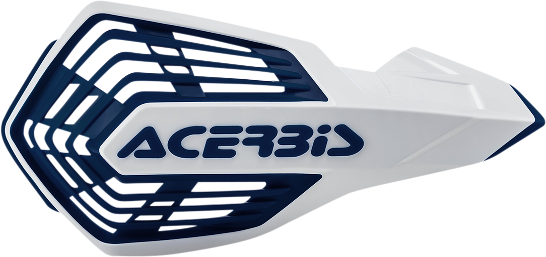 ACERBIS X-Future Handguards - White/Blue 0635-1780