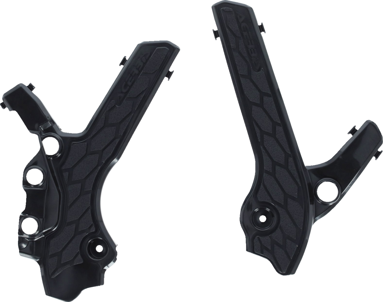 ACERBIS X-Grip Frame Guards - Black / DR-Z 400S/E/SM 0505-2403