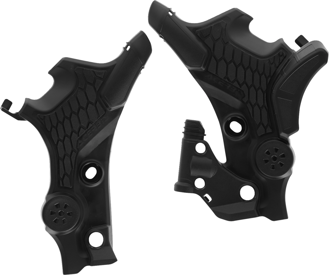 ACERBIS X-Grip Frame Guards - Black / XL 750 Transalp 0505-2410