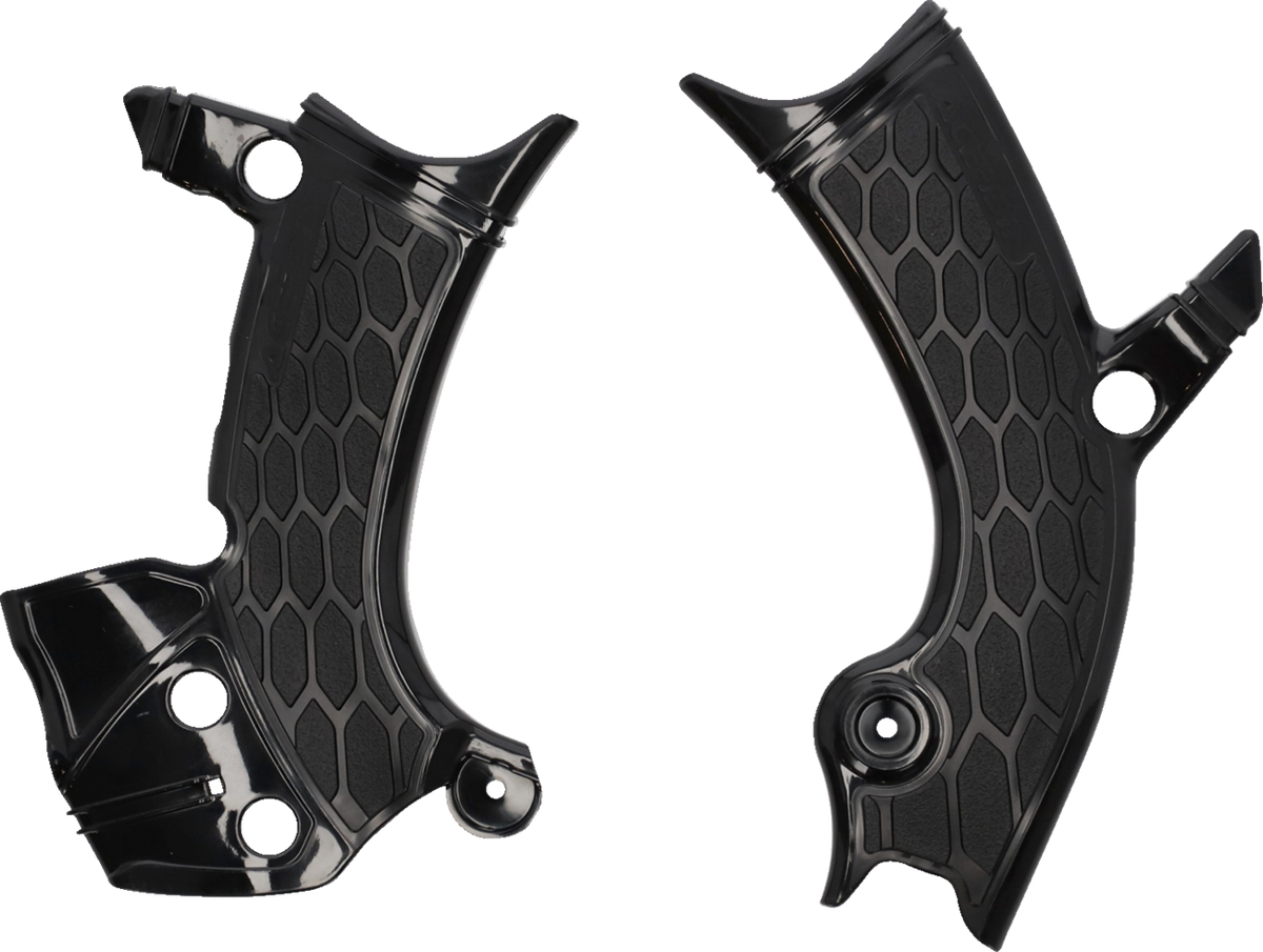 ACERBIS X-Grip Frame Guards - Black / YZ 250/450 F/FX 0505-2401