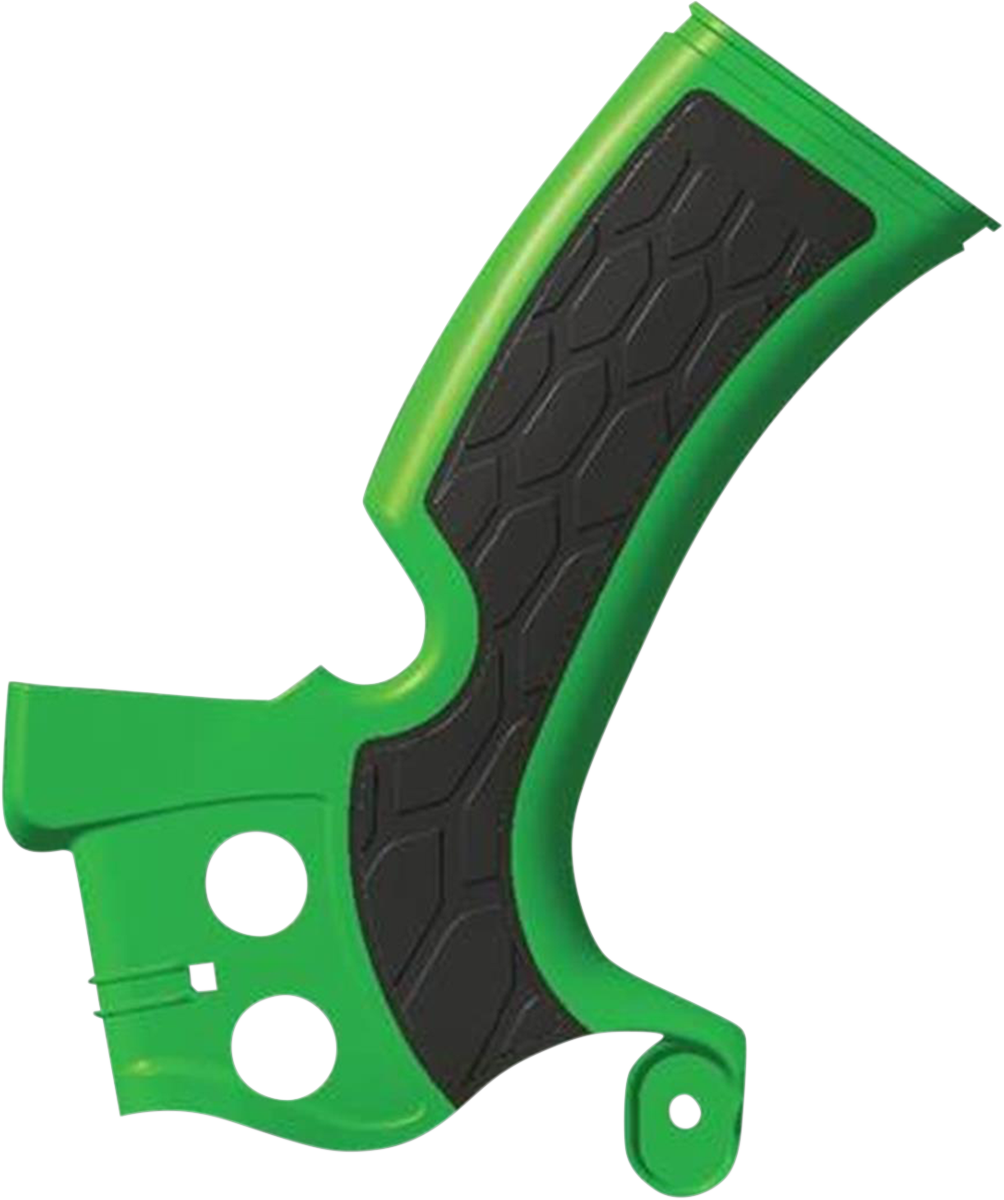 ACERBIS X-Grip Frame Guards - Green/Black / KX 450 F 0505-1370