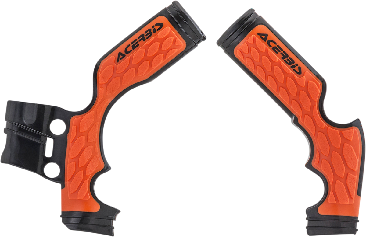 ACERBIS X-Grip Frame Guards - Red/Black / Gas Gas | Husqvarna | KTM 0505-2166