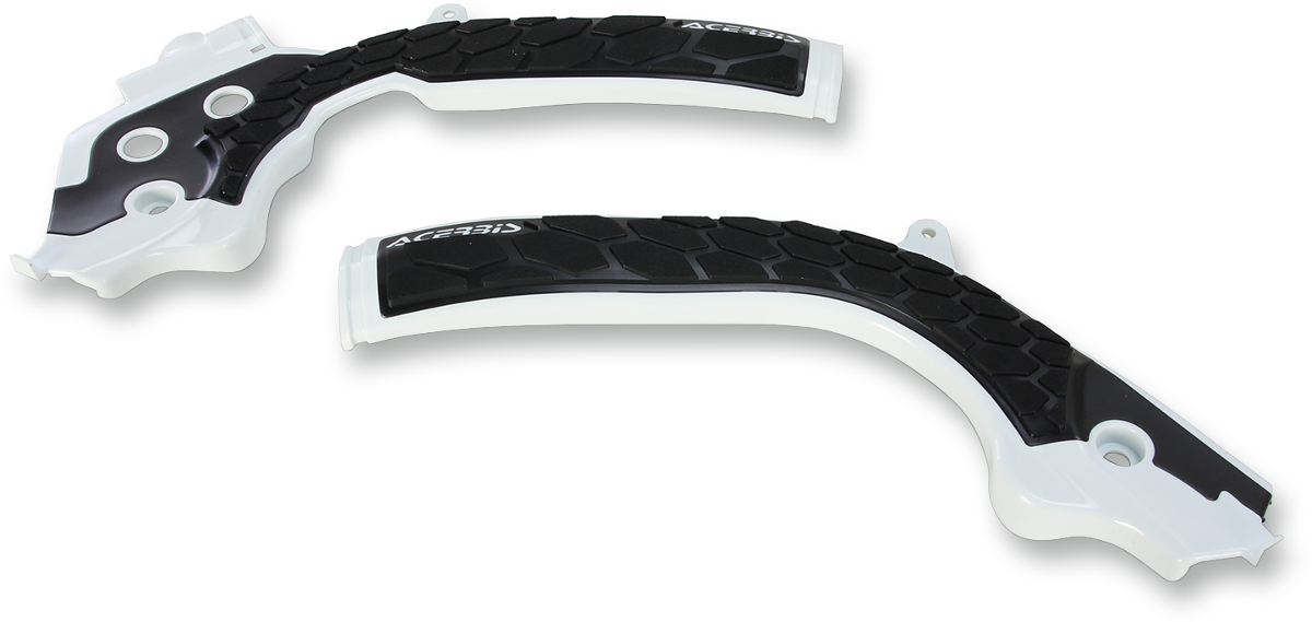 ACERBIS X-Grip Frame Guards - White/Black / Husqvarna | KTM 0505-1457